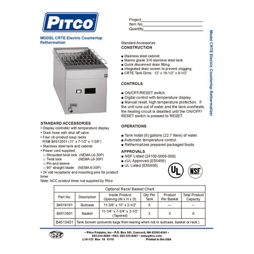 Spec Sheet