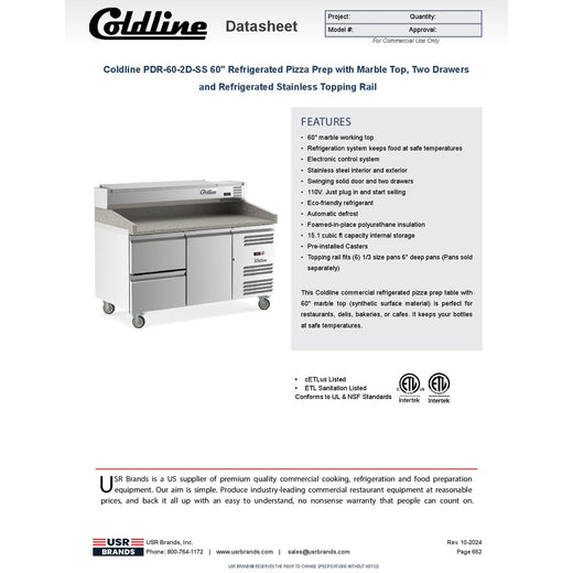 Spec Sheet