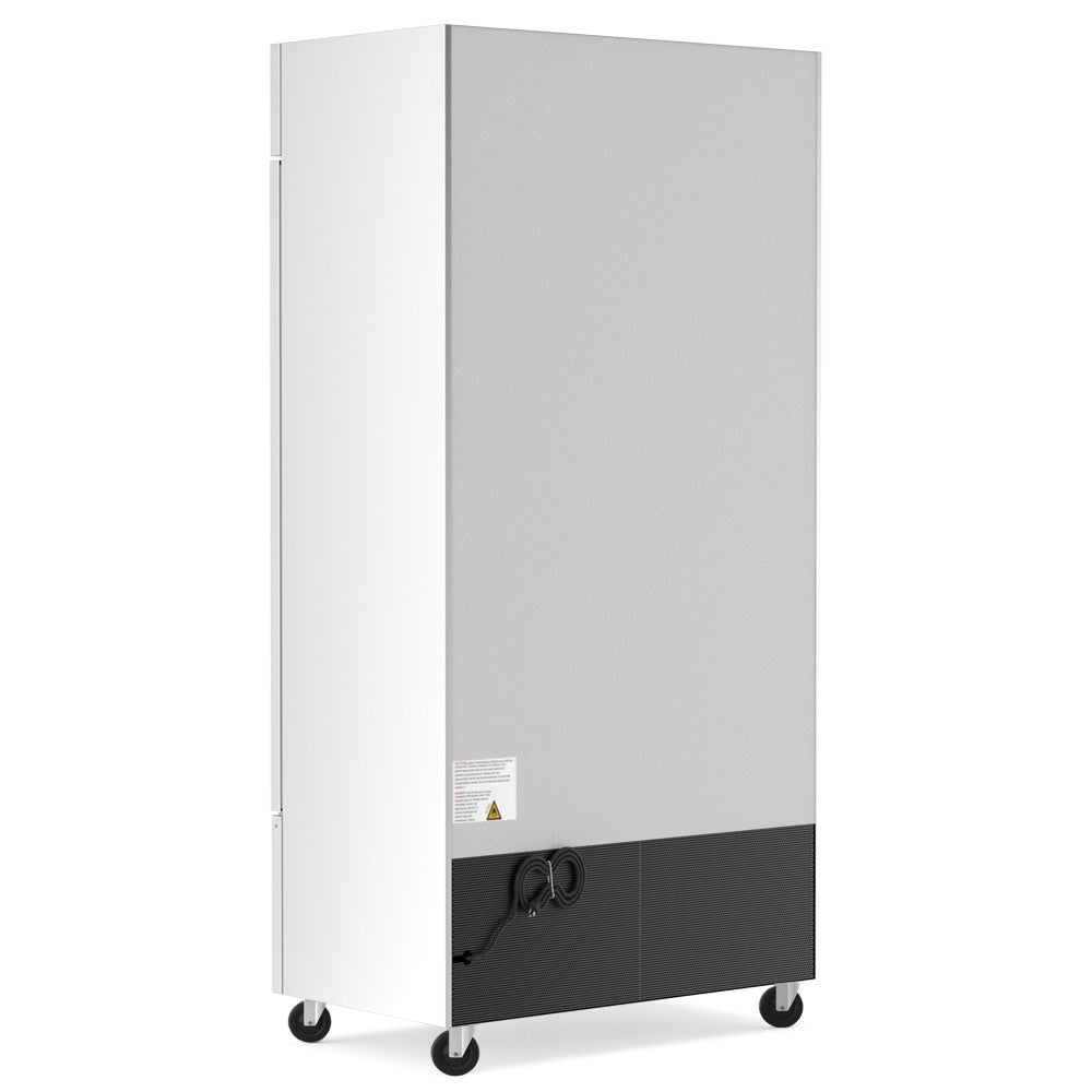 Coldline C35F 40" Solid Double Door Commercial Reach-In Freezer, Stainless Steel
