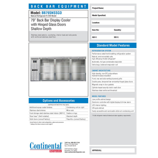 Spec Sheet