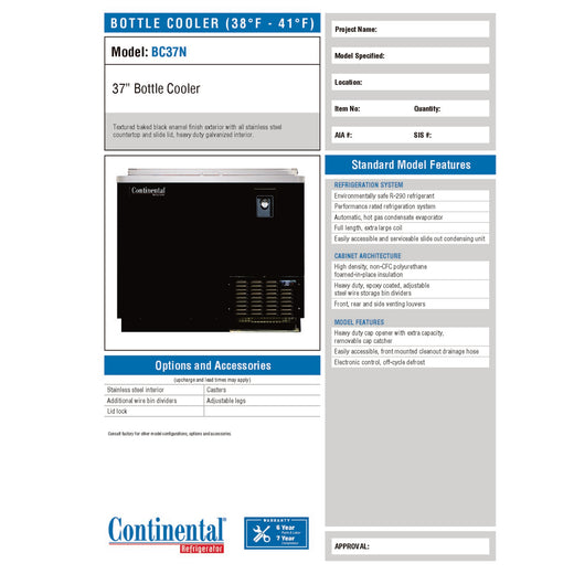 Spec Sheet