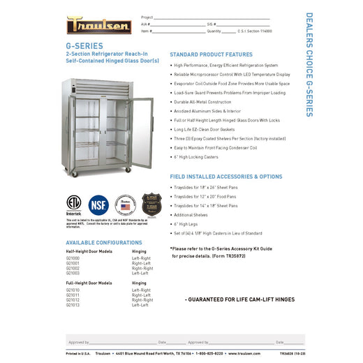Spec Sheet