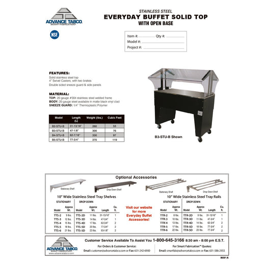 Spec Sheet