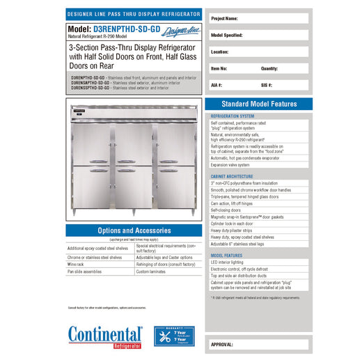 Spec Sheet