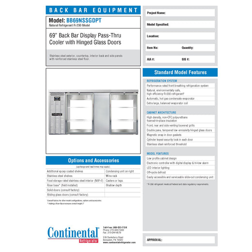 Spec Sheet