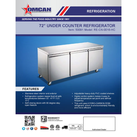 Spec Sheet