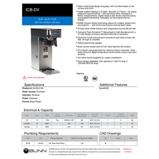 Spec Sheet