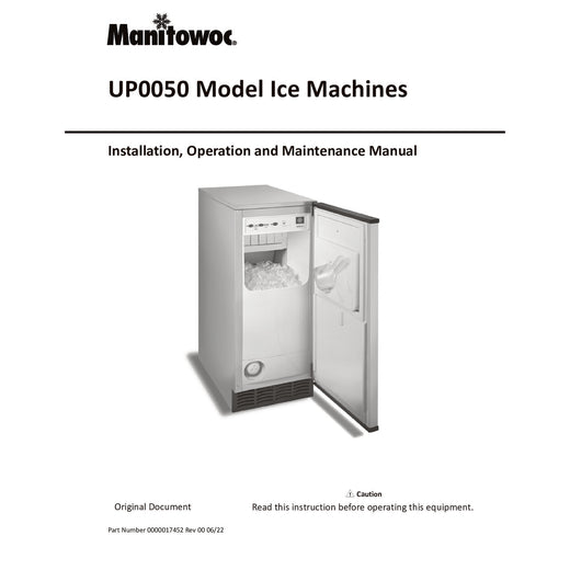 UP0050 Model Ice Machines
