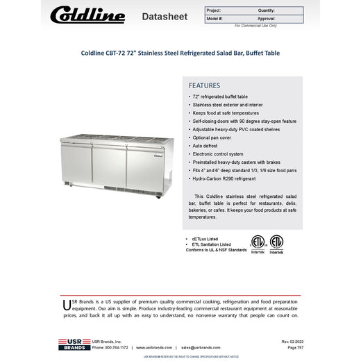 Spec Sheet
