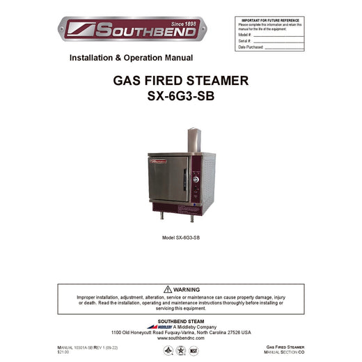 Installation & Operation Manual