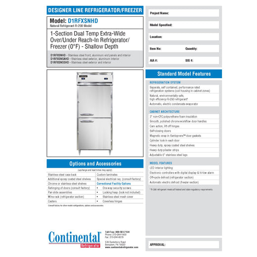 Spec Sheet