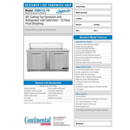 Spec Sheet