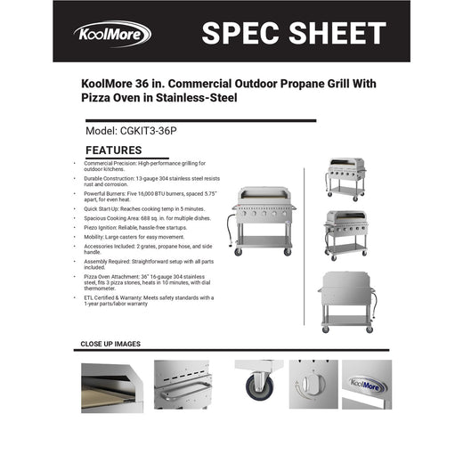 Spec Sheet