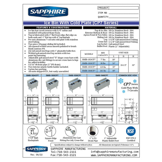 Spec Sheet