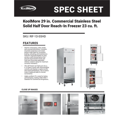 Spec Sheet