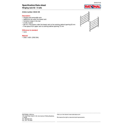 Spec Sheet