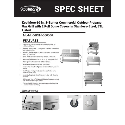 Spec Sheet