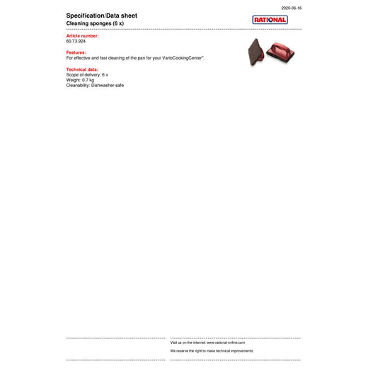 Spec Sheet