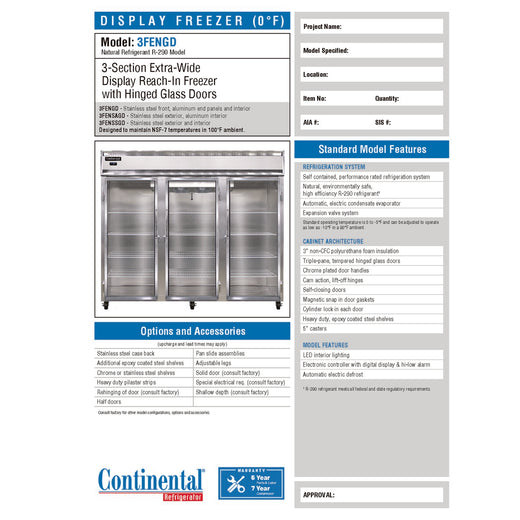 Spec Sheet
