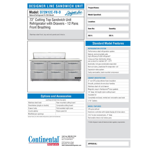 Spec Sheet