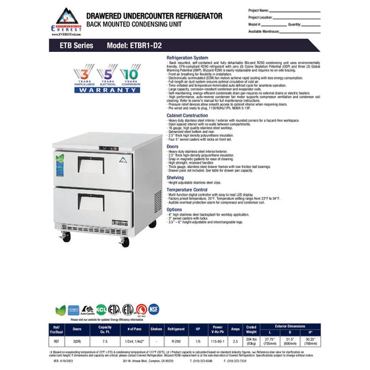 Spec Sheet