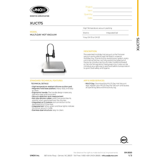 Spec Sheet