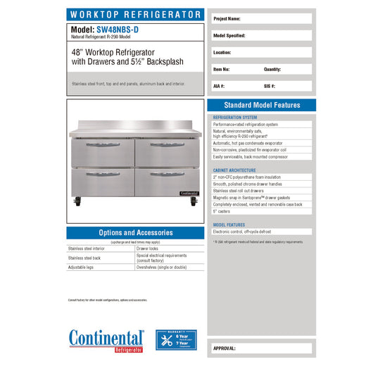 Spec Sheet