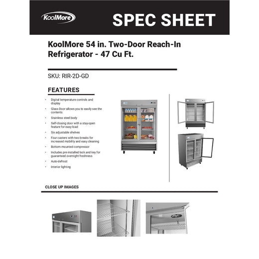 Spec Sheet