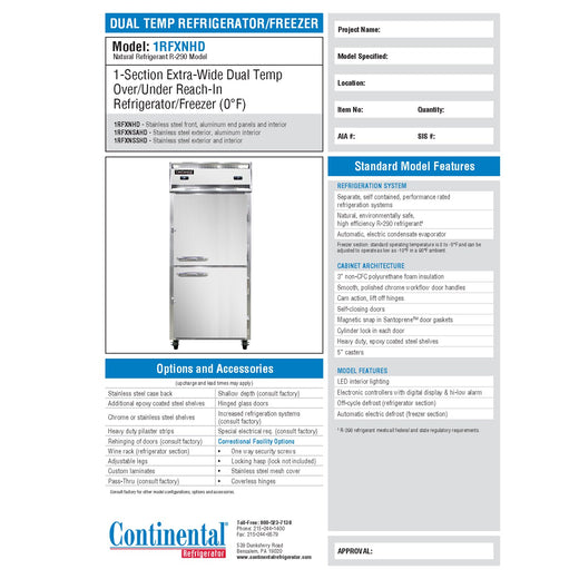 Spec Sheet