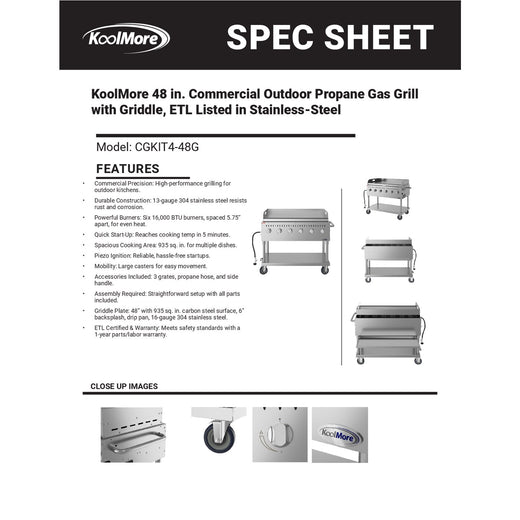 Spec Sheet