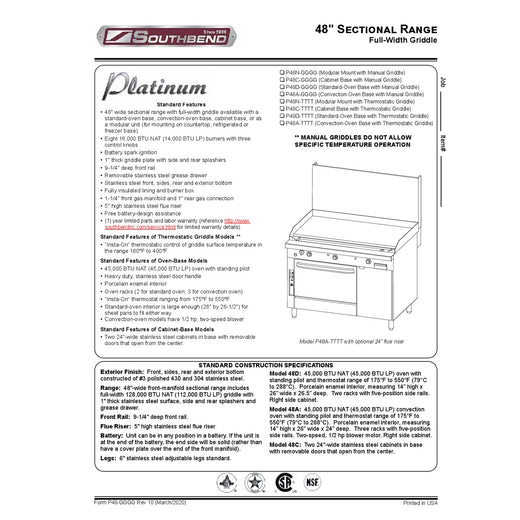 Spec Sheet