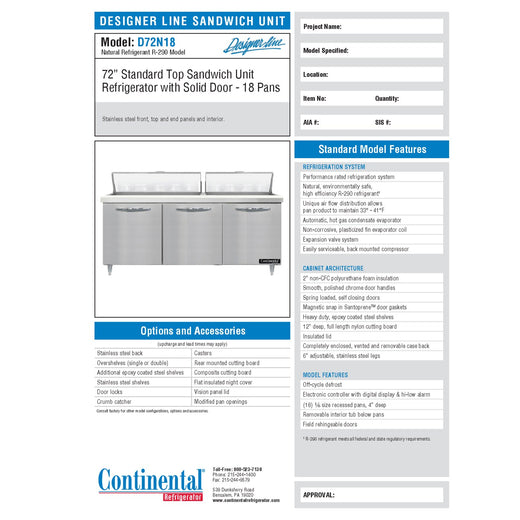 Spec Sheet