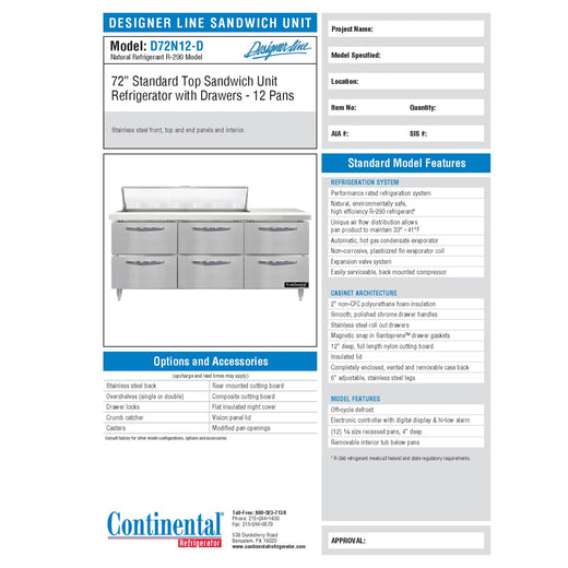 Spec Sheet