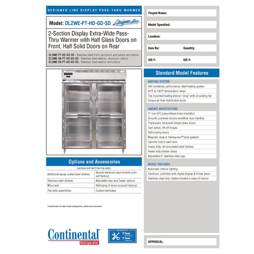 Spec Sheet