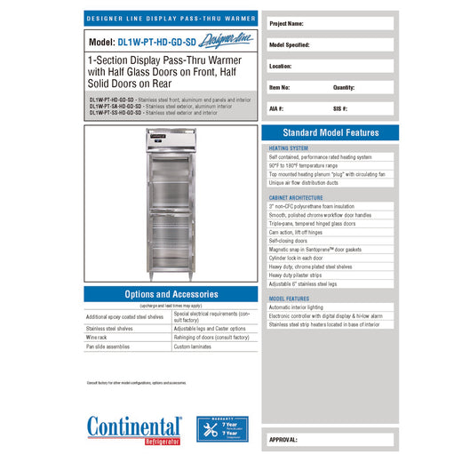 Spec Sheet
