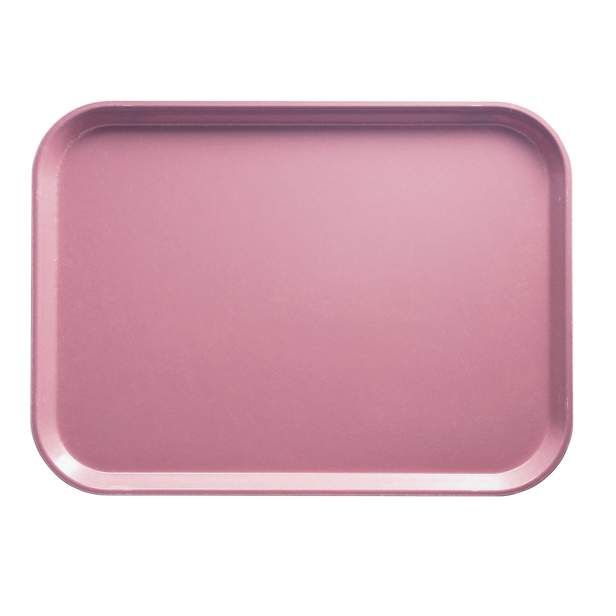 Cambro 1216409 Rectangular Tray, 12" x 16-5/16" Blush Pink Fiberglass, Dishwasher Safe, NSF — Case of 12 pieces