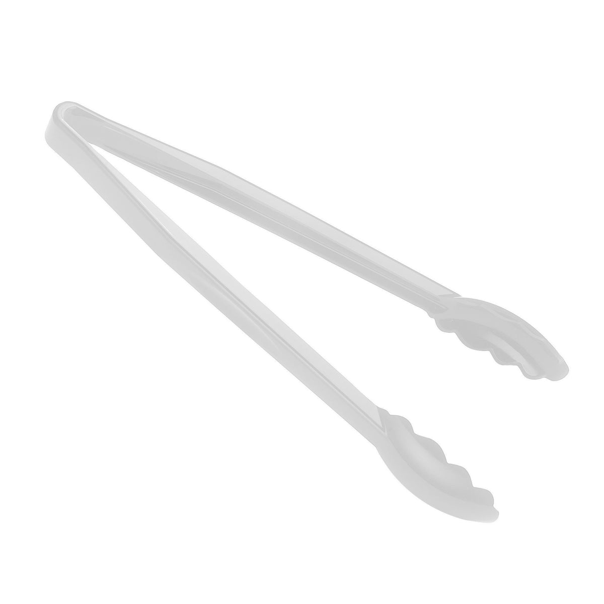 Cambro 12TGS148 Serving Tongs, 12" White, -40°F-212°F, NSF, Dishwasher Safe — Case of 12 pieces