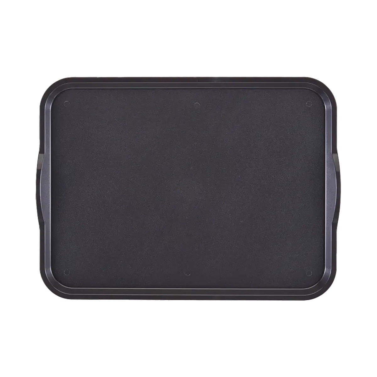 Cambro 1418CWH485 Tray, 14" x 18" Grays Plastic, Smoked Metal, Handles, Lugs, NSF, Dishwasher-Safe — Case of 12 pieces