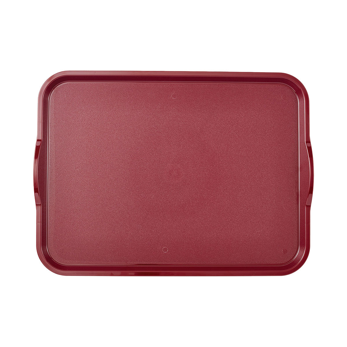 Cambro 1418CWH488 Rectangular Tray, 14" x 18", Dark Cranberry PC- Stacking Lugs NSF Dishwasher Safe — Case of 12 pieces