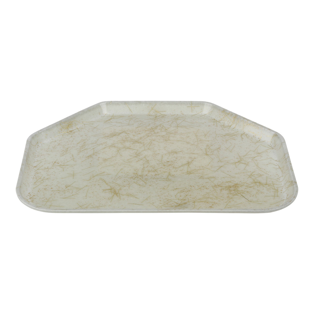 Cambro 1418TR526 Trapezoid Tray, 14" x 18", Fiberglass, Galaxy Gold, NSF, Dishwasher Safe, USA — Case of 12 pieces