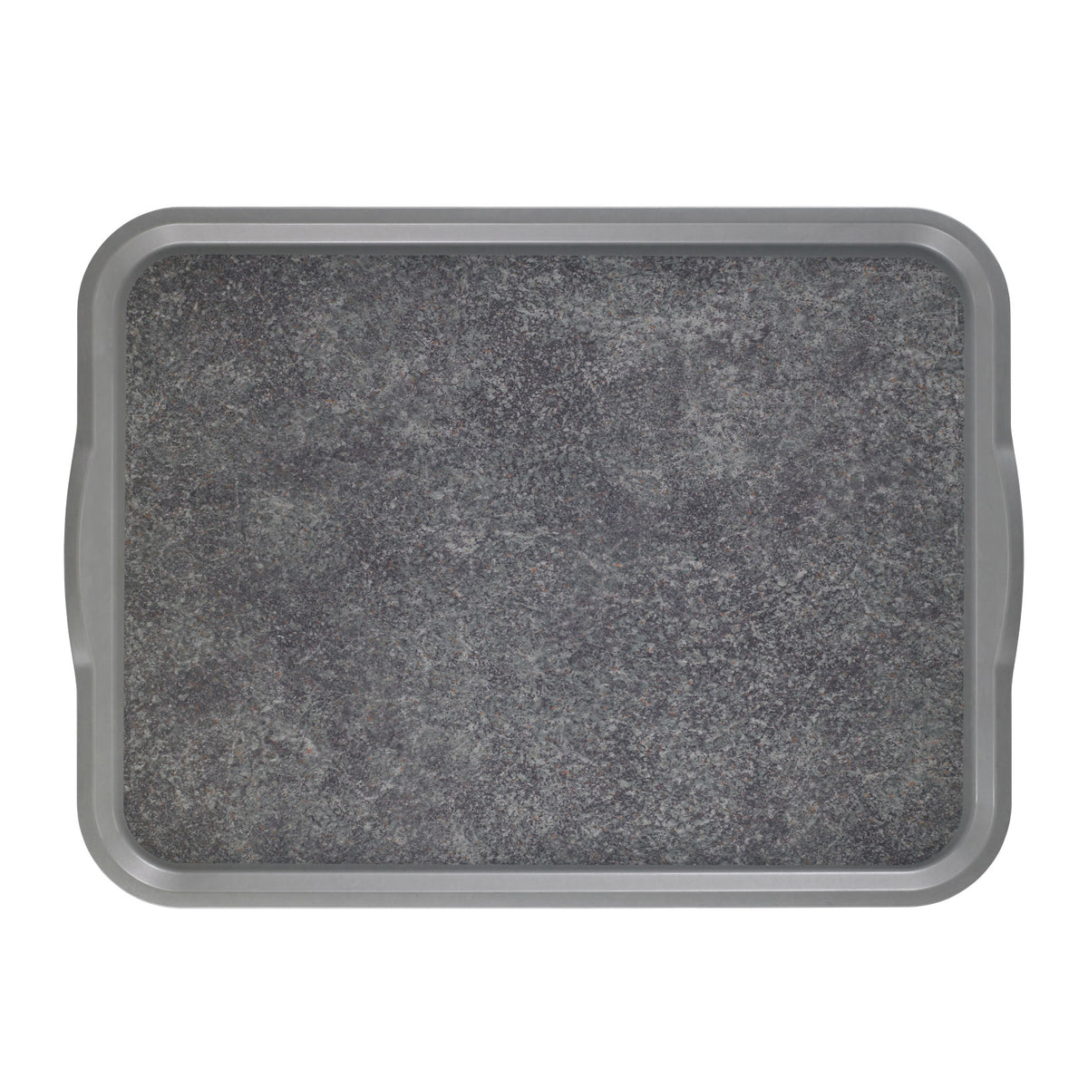 Cambro 1418VCH381 Rectangular Tray, 14" X 18" Gray With Titan, Fiberglass, Handles, Dishwasher Safe — Case of 12 pieces