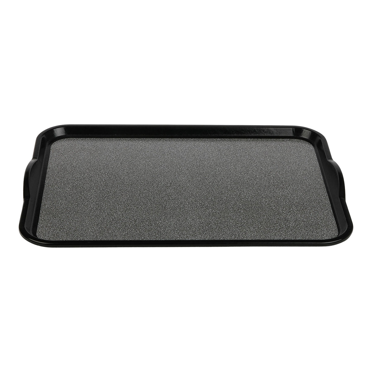 Cambro 1418VCH382 Rectangular Tray, 14" x 18", Black Fiberglass, Dishwasher Safe, Made in USA — Case of 12 pieces