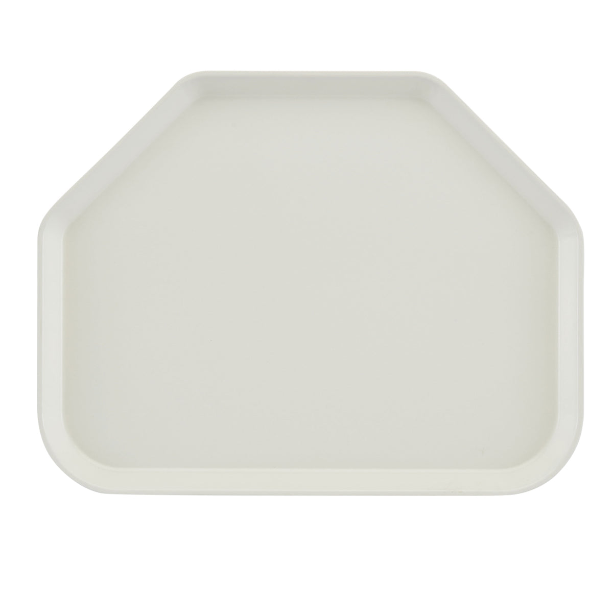 Cambro 1422TR148 Camtray Trapezoid Tray, 14" x 22", Fiberglass, White, NSF, Made in USA — Case of 12 pieces