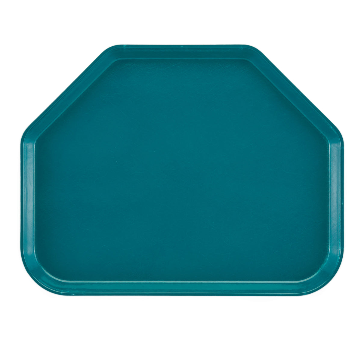 Cambro 1422TR414 - Trapezoid Tray, 14" x 22", Fiberglass, Teal, NSF, Dishwasher Safe, Made in USA — Case of 12 pieces
