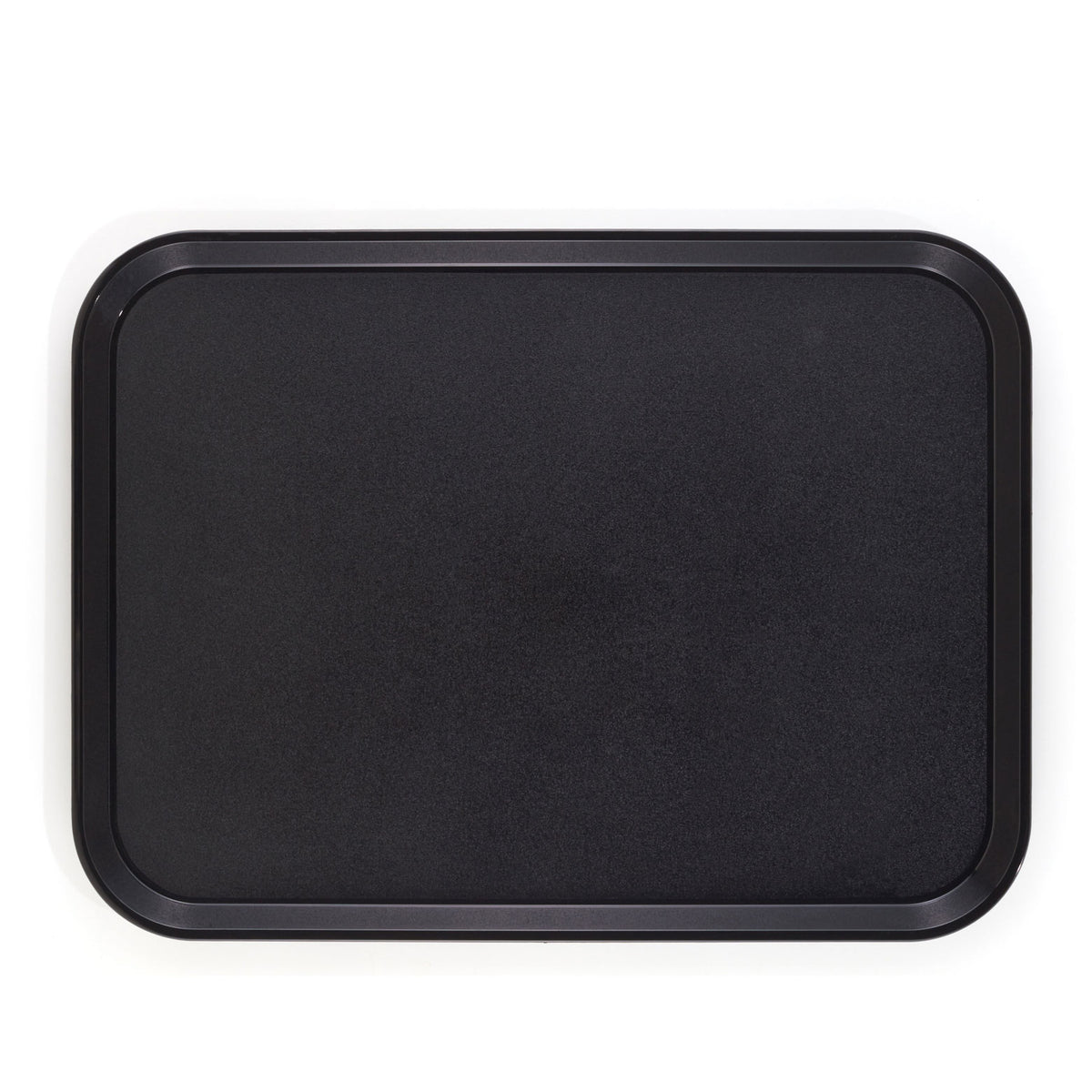 Cambro 1520CWNS110 Rectangular Tray, 15" x 20", Black Polycarbonate, NSF, Dri-Stak, Dishwasher Safe — Case of 12 pieces