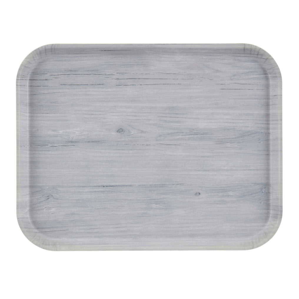 Cambro 1520DC810 Camtray Rectangular Tray, 20" x 15", Stonewash Gray Fiberglass, Dishwasher Safe — Case of 12 pieces