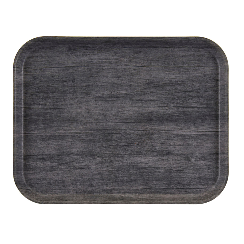 Cambro 1520DCET815 Rectangular 20" x 15", Gray Fiberglass Tray, Non-Skid EpicTread, NSF-Listed — Case of 12 pieces