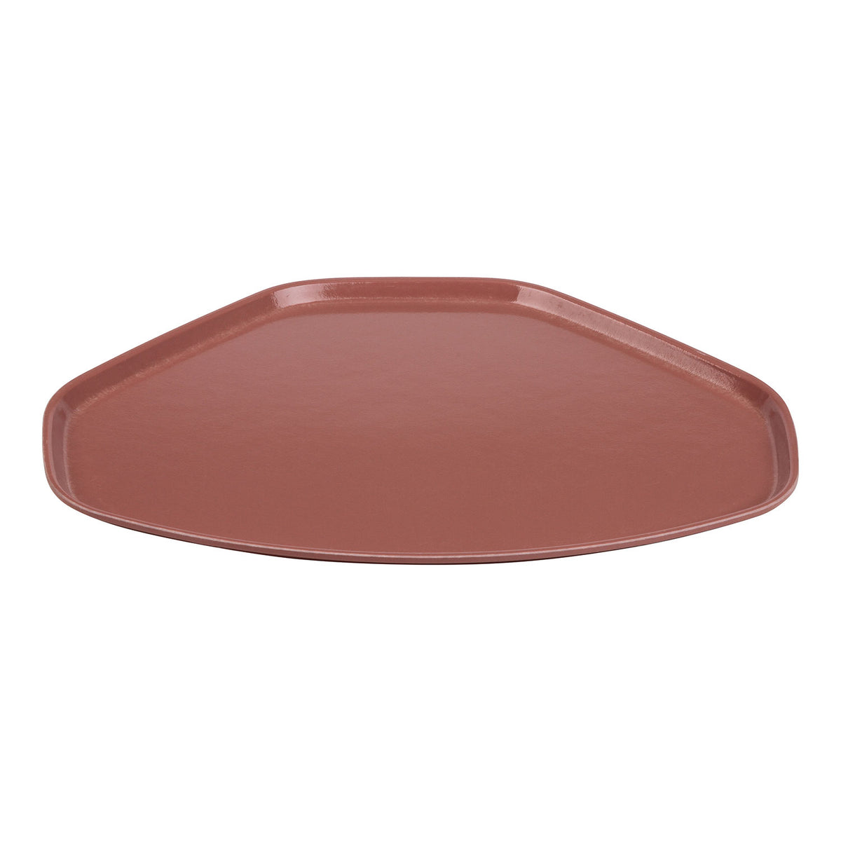 Cambro 1520TR409 Trapezoid Tray, 14-9/16" x 19-1/2" Fiberglass, Blush Pink, NSF, Made in USA — Case of 12 pieces