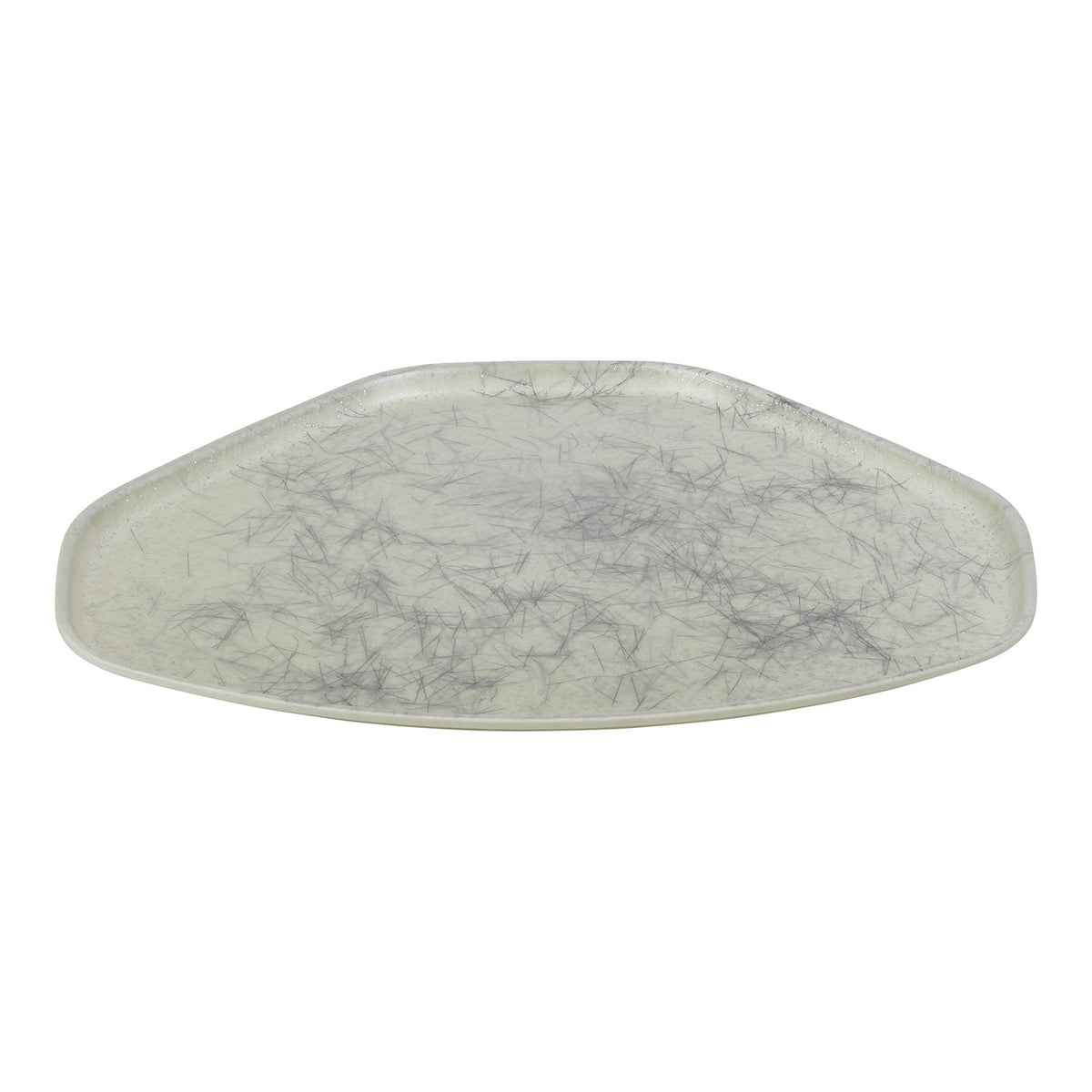 Cambro 1520TR531 Trapezoid Tray, 14-9/16" x 19-1/2", Fiberglass, Galaxy Silver Finish — Case of 12 pieces