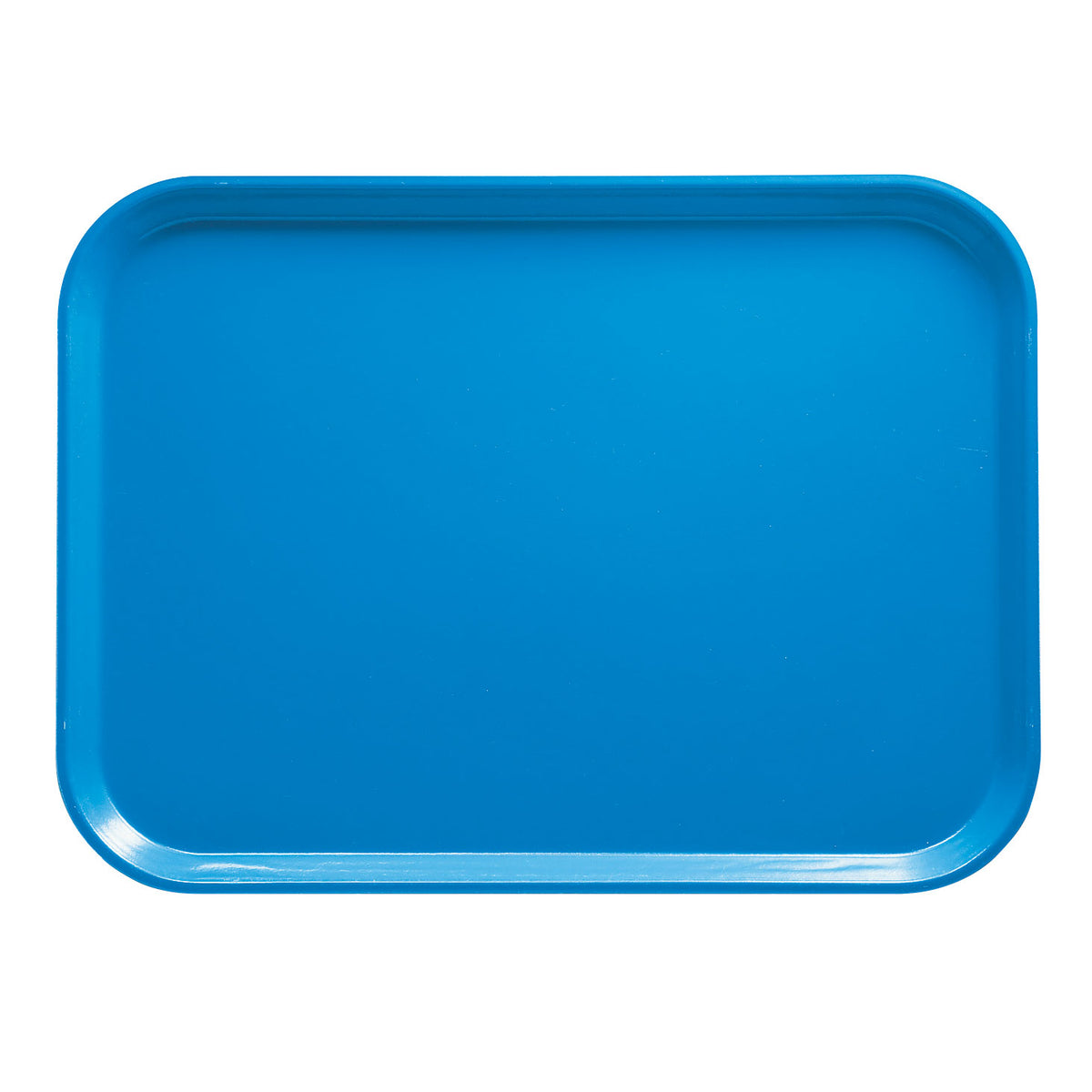 Cambro 1826105 Camtray Rectangular Tray, 17-7/8" x 25-3/4" Fiberglass, Horizon Blue, Dishwasher Safe — Case of 6 pieces